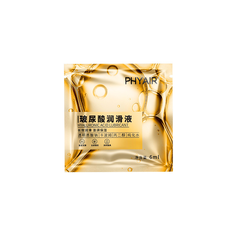 Lubrificante de ácido hialurónico de moléculas pequeñas Phyair 6ml soluble en agua pareja amor al por mayor para adultos image 3