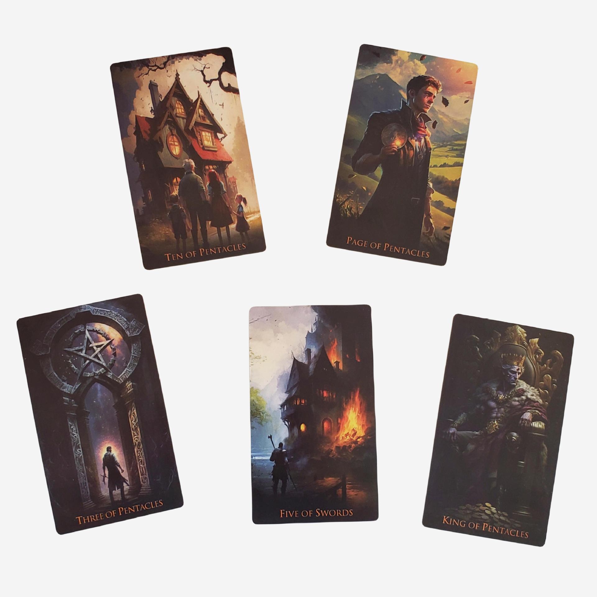 Weird World Tarot Brettspiel Gesellschaftsspiel Für Partys_voghion.com
