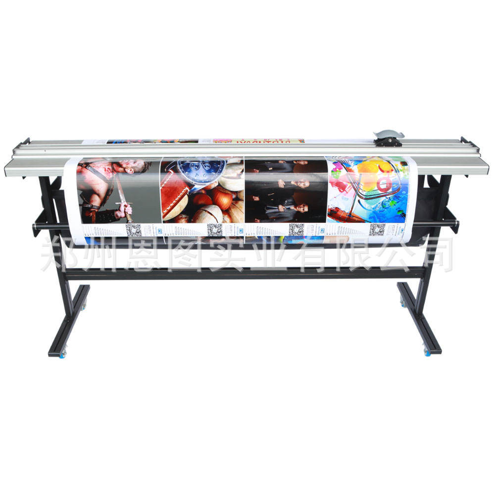 1.6米写真车贴不干胶切纸机 背胶灯布 灯片广告KT板泡沫板裁切机