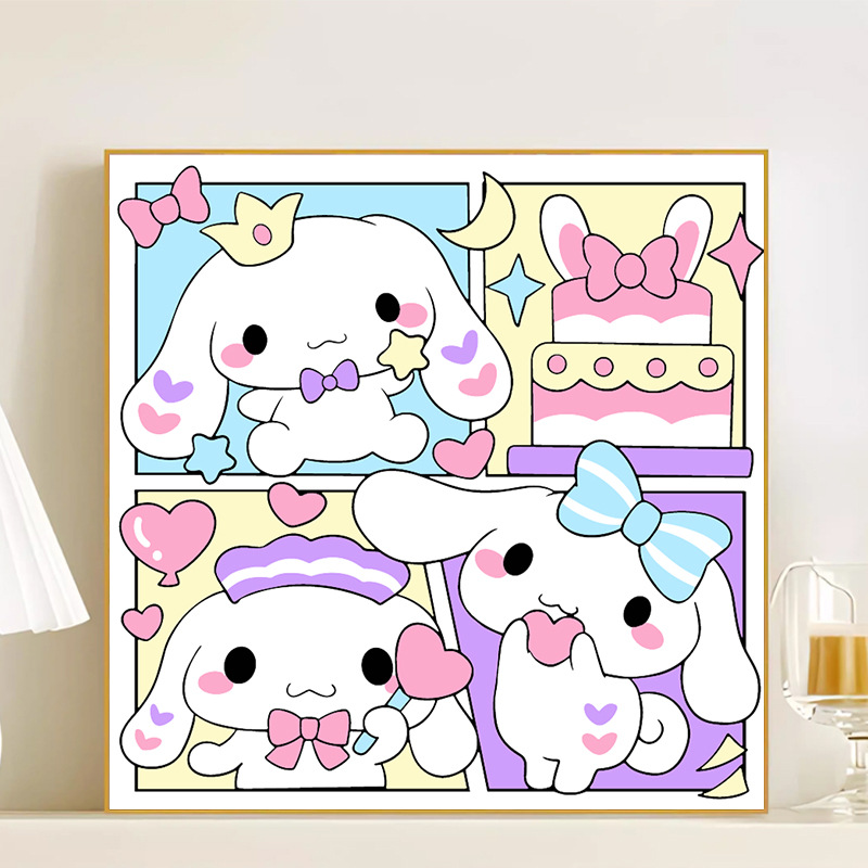 LL002 / 20*20CM（画笔+颜料+绷好内框）