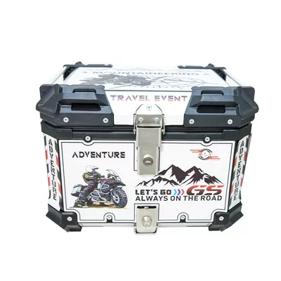 Motorcycle trunk — universal battery car