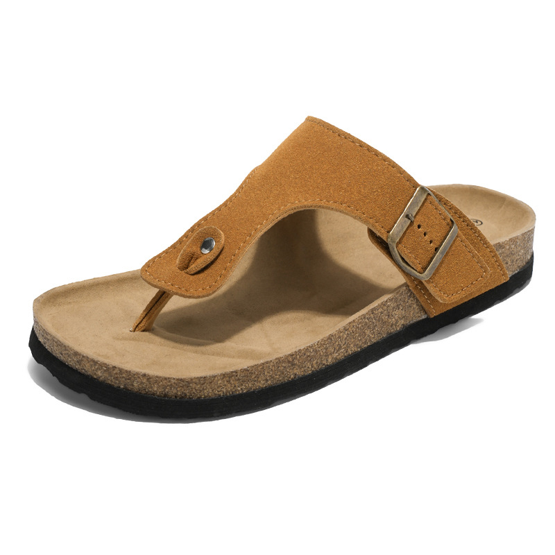 Cross-border Amazon Birkenchangs verano para hombre 2025 nuevas zapatillas de playa antideslizantes sandalias casuales