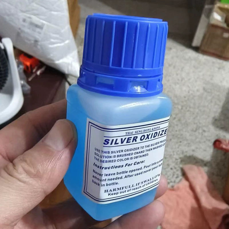 Серебряные украшения старые жидкие черные для обработки антикварных жидких ювелирных изделий окисление чернил стерлингового серебра серебряные зелья медные ретро воды