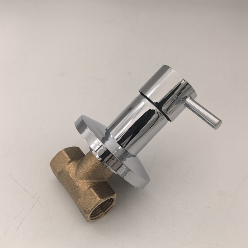 Cross-Border South American Copper Concealed In-Wall Shower Mixing Valve for Bathroom and Outdoor Pool Cleaning