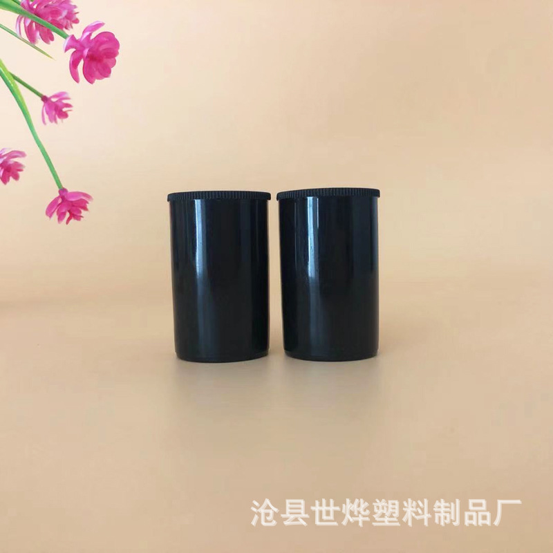 厂家长期现货批发 胶卷盒 鱼钩盒 饰品盒玩具配件盒黑色盒