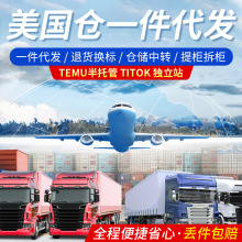 美国海外仓一件代发海运双清TEMU半托管Titok独立站美国海运代发