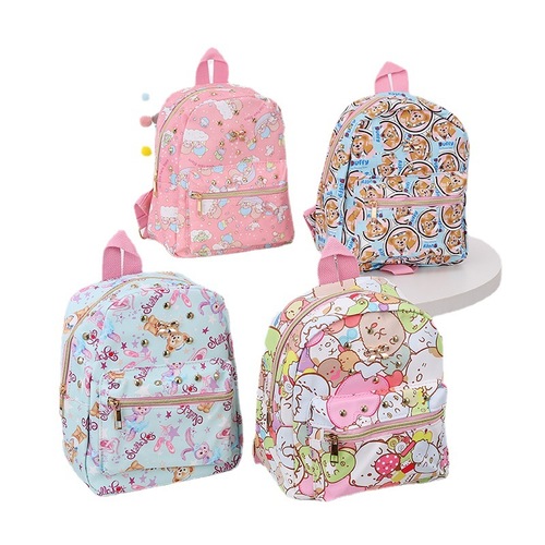New Cute Melo Backpack PU Fashion Backpack Travel Leisure Small School Bag Student Small Backpack