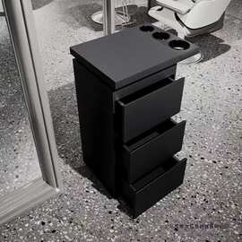 理发店工具柜不锈钢理发工具柜子发廊工具台收纳储物柜带抽屉