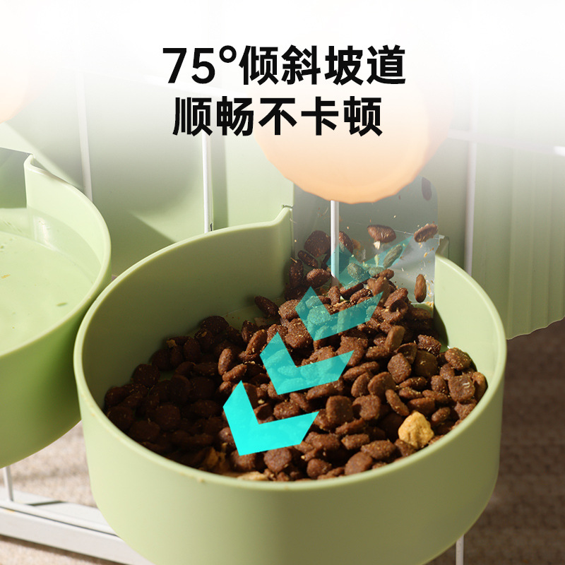 Alimentador de perro alimentación automática alimentador de agua para mascotas gato jaula colgante jaula alimentador de agua potable al por mayor especial