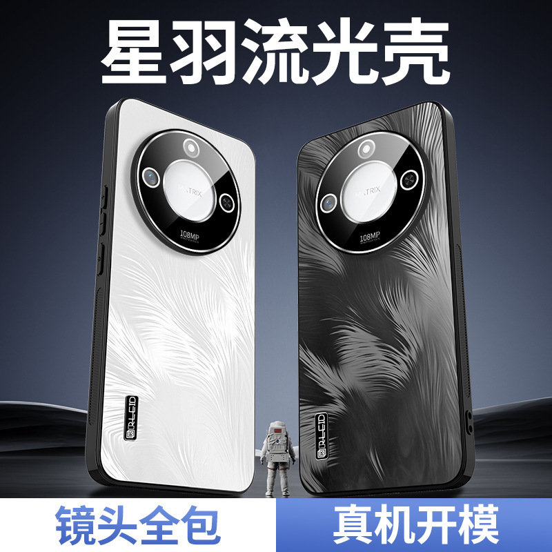 Suitable for Honor X60Pro Mobile Phone Case, High-End Frosted Honor X60 Case Honorx60Pro with Lens Film