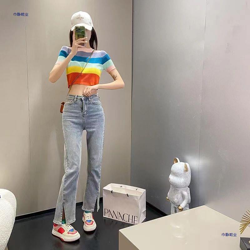 女鞋2025春季新款彩虹鸳鸯鞋女士休闲百搭潮流韩版板鞋厚底鞋|undefined