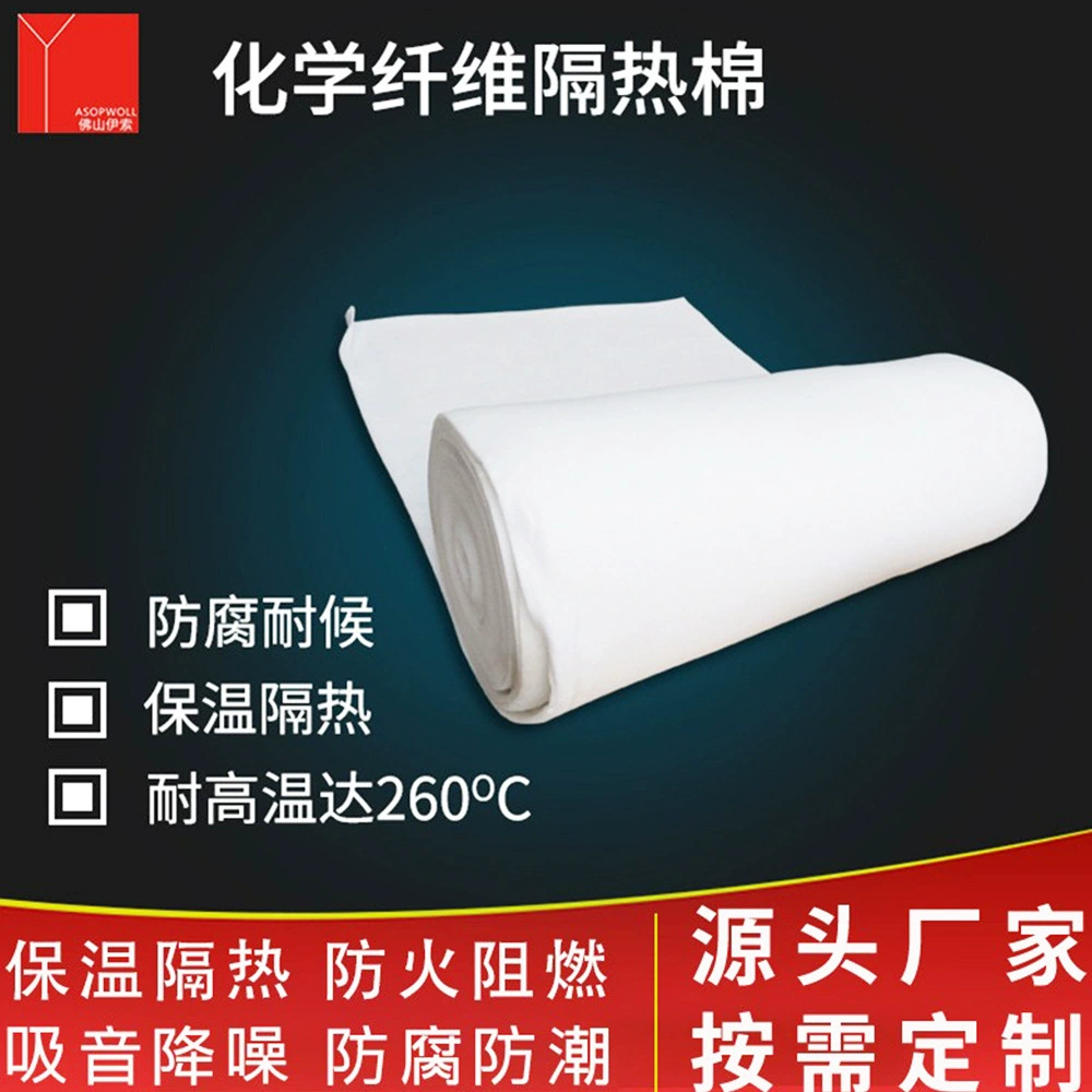 Высокотемпературный химически стойкий изоляционный ватин, звукопоглощающий изоляционный ватин, антикоррозийный и влагостойкий полиэфирный ватин, звукопоглощающий и шумопоглощающий.