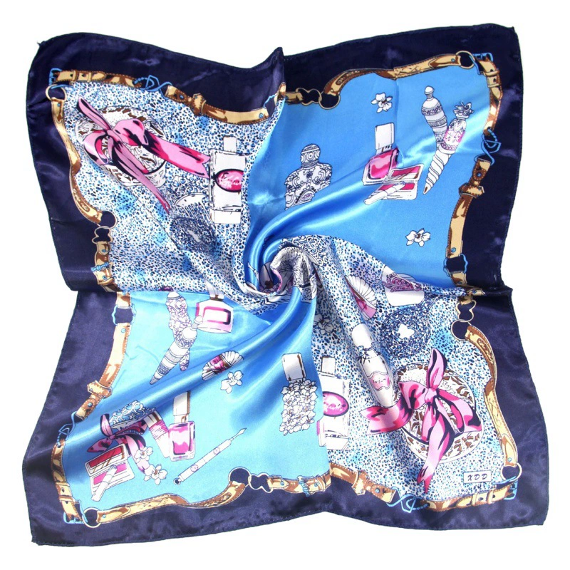 Корейский стиль, новый осенне-зимний маленький шелковый шарф, Женский искусственный шелк, Универсальный Профессиональный Маленький квадратный шарф, оптовая продажа с фабрики, шелковый шарф Ханчжоу