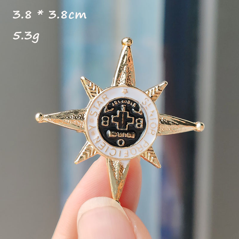 10g Weight Brooches Classification Holiday, Banquet Occasion Alloy Material Animal, Lion Pattern Unisex Gender Plating Design Retro Style Retro Pin Animal Lion Alloy Plating Unisex Brooches 11