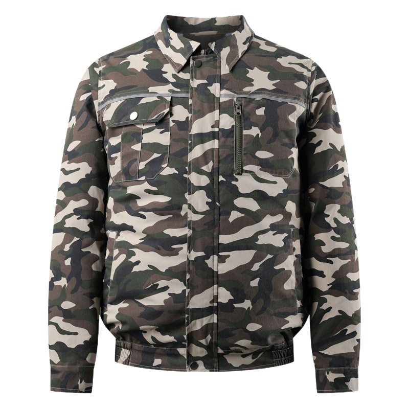 Envío gratis ropa de aire acondicionado lista TOP No. 2 seguro laboral ropa de trabajo resistente al desgaste ropa de trabajo de verano para hombres ropa de camuflaje ropa de trabajo
