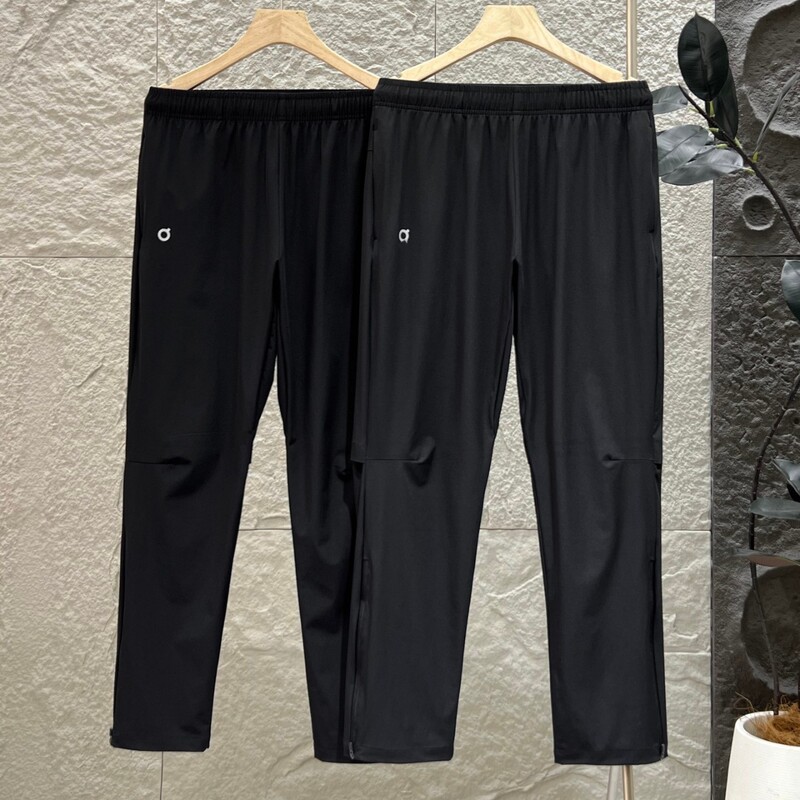 On Running Summer Outdoor Men's Lightweight Quick-Dry Straight-Leg Casual Pants with Reflective Strips Export Version