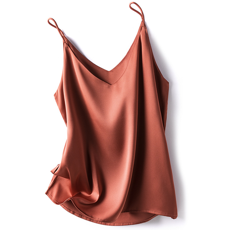 V Neck Neckline Wholesale Women's Streetwear Solid Color Tank Tops