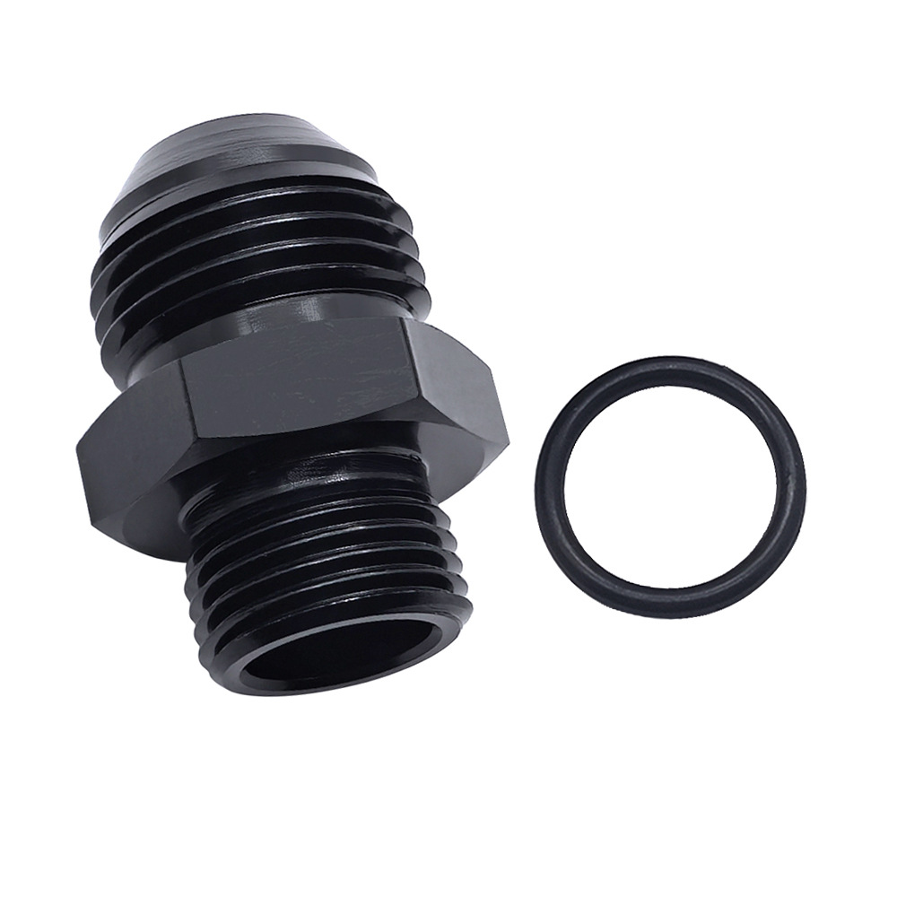 Conector de aluminio AN10 abocinado para automoción, transfronterizo, para bomba de combustible M18X1.5, junta giratoria para enfriador de aceite, piezas de hardware ORB. image 4