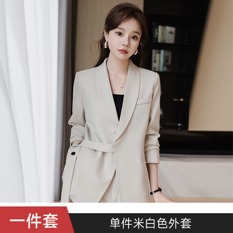 西装套装女装高级感职业装正装时尚休闲西服外套西装女阔腿裤套装|undefined