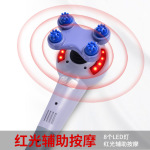 跨境七头按摩棒散装2in1无级调速插电按摩捶手持式多功能按摩器