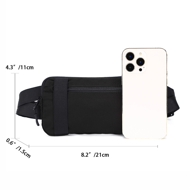 Sports Running Messenger Bag Waist Bag Men's Universal Cycling Bag Chest Bag Mobile Phone Bag Fitness Japanese Shoulder Bag Mobile Phone Bag_voghion.com