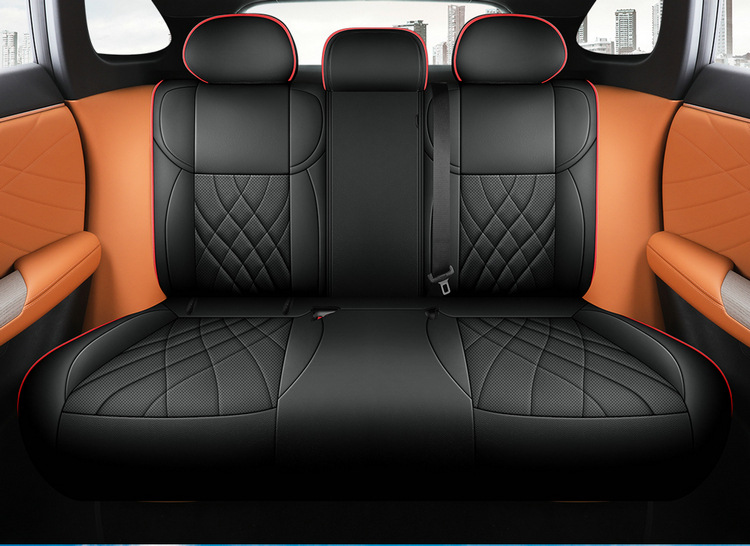 2024 Changan dark blue S07 Special Car Seat Cover Four Seasons Universal Cushion Fully Surrounded Leather Seat Cover