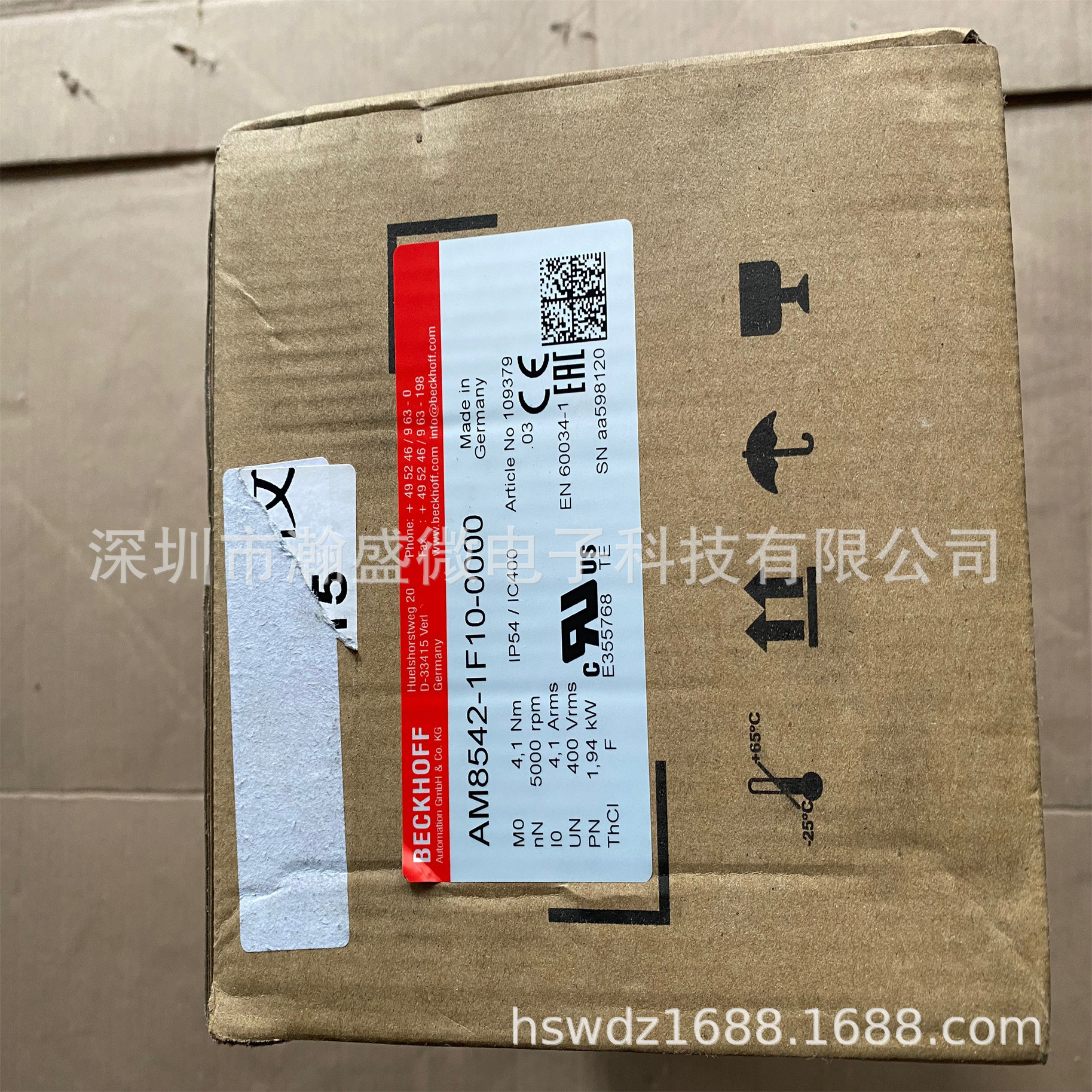 倍福 电机AM8542-1F10-0000 全新原装 现货