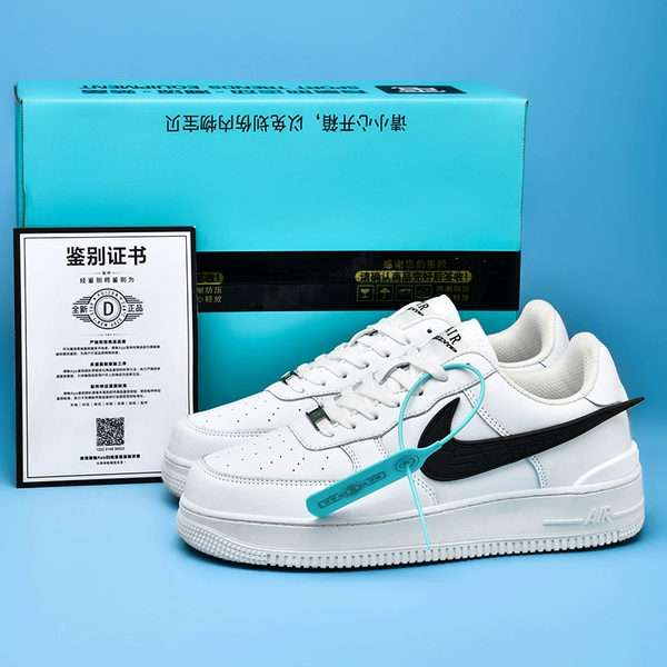 白 Putian Shoes Air Force White Black Plane men and women are the same ░ gram
