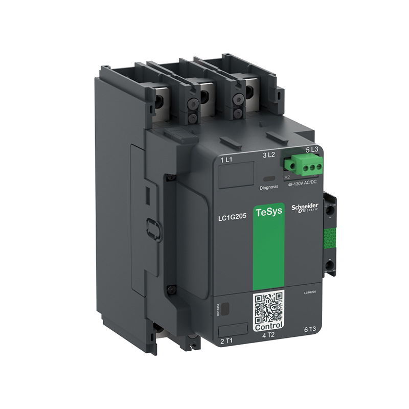 施耐德电气 交流接触器 TeSys G 205A 3P 200-500V AC-DC