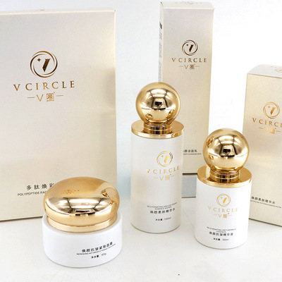美容院护肤五件套装源头厂家抗皱紧致保湿补水洁面部护理V圈套盒