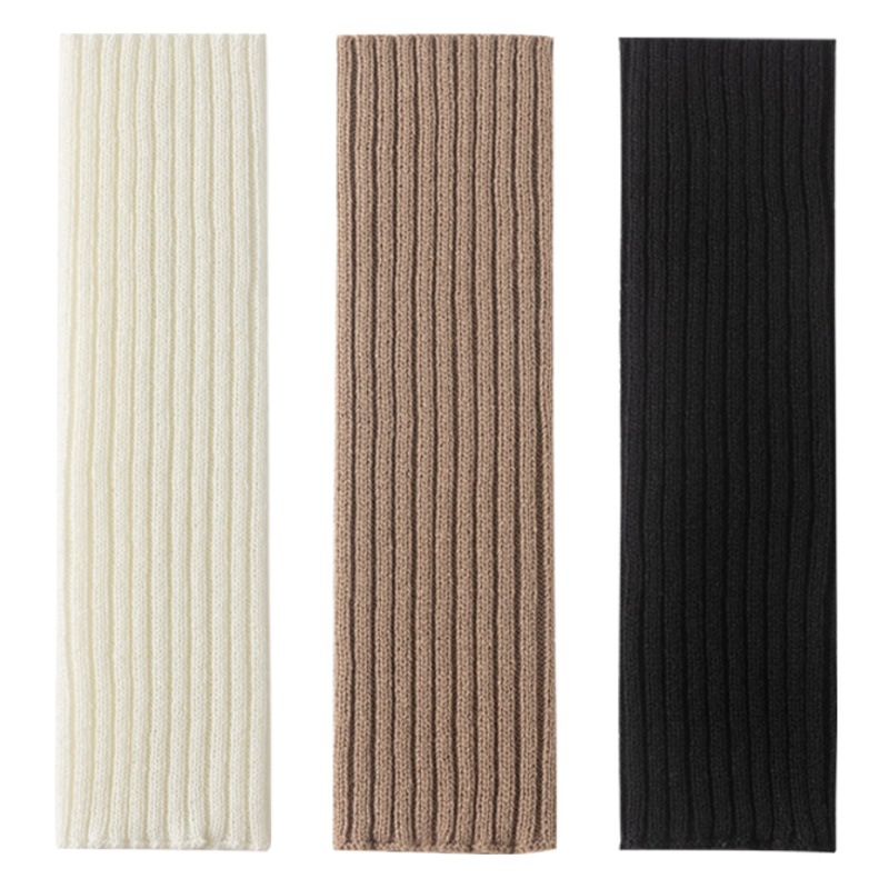 Calcetines de punto estilo JK para mujer, calcetines blancos cálidos para otoño e invierno, calcetines para botas de nieve, calentadores de piernas, estilo Lolita, versátiles.