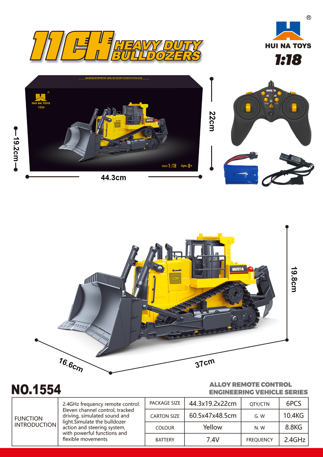 Selección estricta transfronteriza 1: 18 aleación de simulación eléctrica carro plano camión de bomberos camión de ingeniería camión juguetes de control remoto