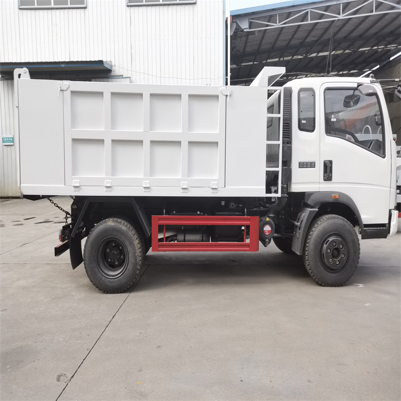 Howo12 Square Dump Truck Factory Direct Sales Right-Hand Drive 8-Ton Dump Truck Engineering Truck Muck Truck Garbage Transport Truck
