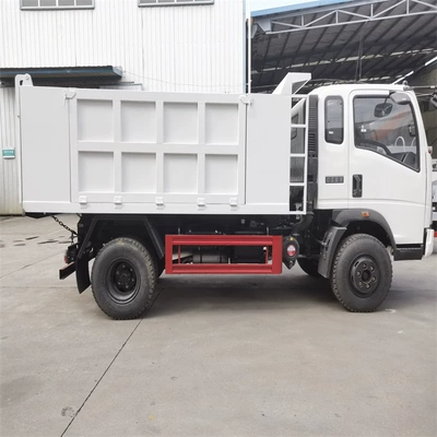 Howo12 Square Dump Truck Factory Direct Sales Right-Hand Drive 8-Ton Dump Truck Engineering Truck Muck Truck Garbage Transport Truck (Yük maşınları)