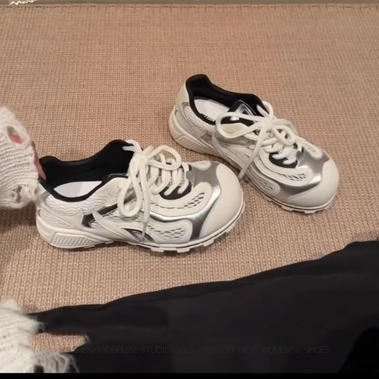 [Ma Ge mismo estilo] H55 mismo estilo-"Estética desordenada" zapatos de bolos mix Forrest Gump verano transpirable 4cm