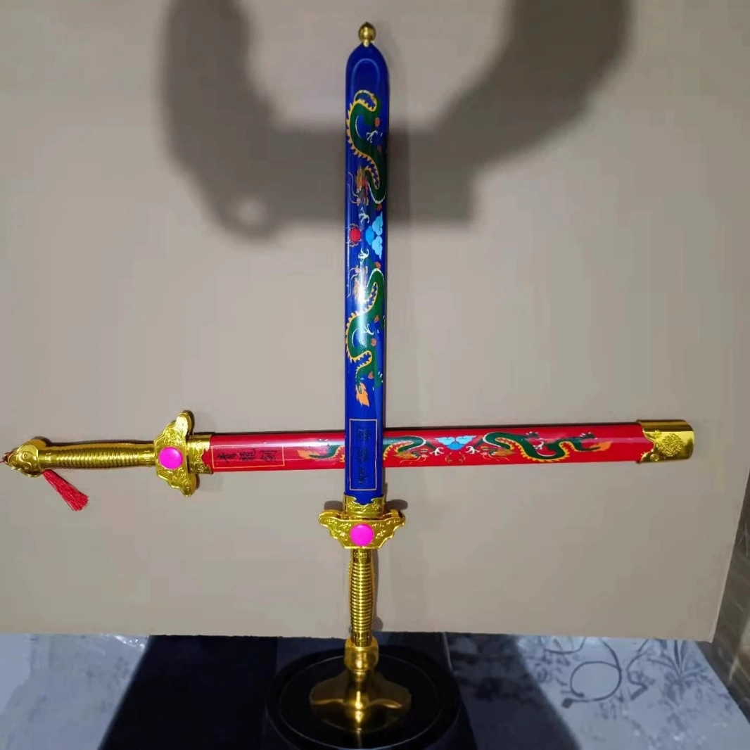 Оптовая пластиковая Qinglong меч — посеребренный меч гибкий меч
