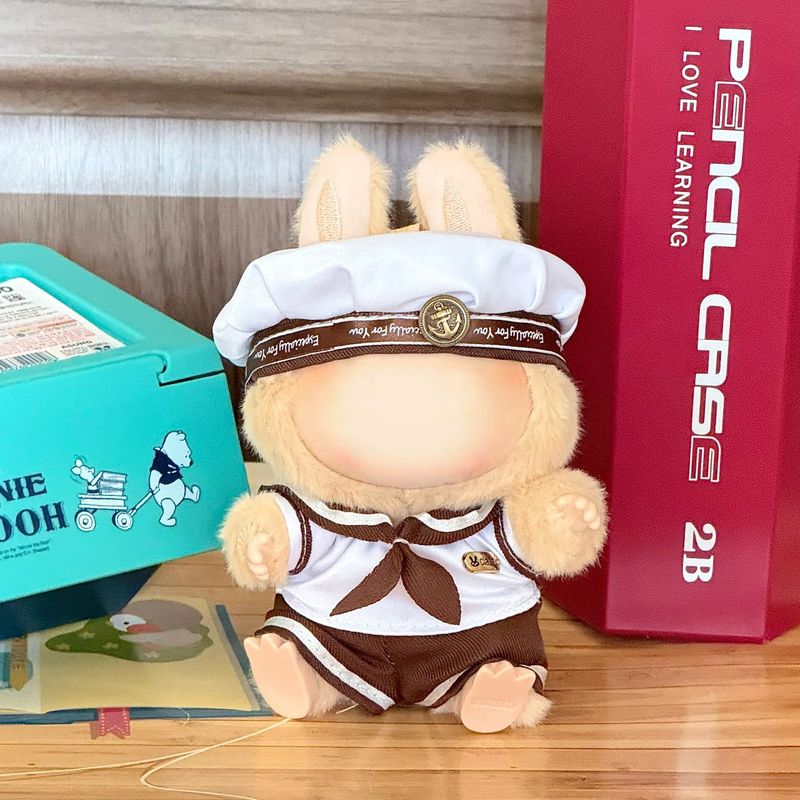 仅衣服适用于一代二代三代拉布布搪胶公仔等娃娃衣服裙子零售批发|undefined