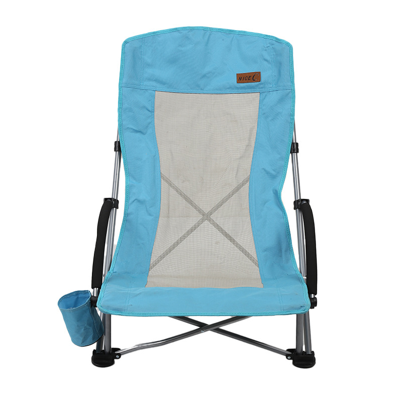 Silla de ocio al aire libre de venta transfronteriza acampada baja silla plegable silla de playa silla portátil de pesca de espalda alta