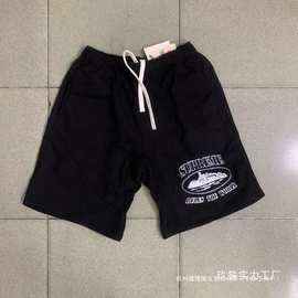 Corteiz short恶魔岛短裤轮船印花短裤潮流嘻哈滑板休闲卫裤批发