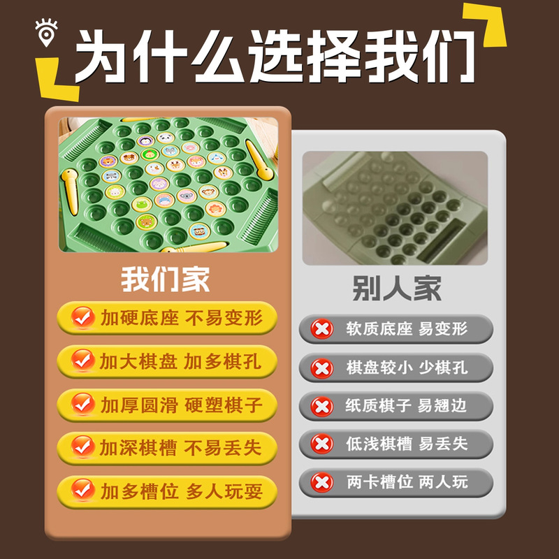 翻翻棋对对碰乐双人对战儿童玩具记忆游戏益智动脑皮筋三角连锁棋|undefined