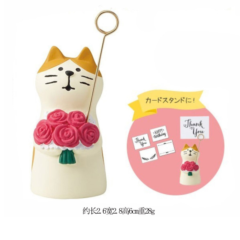 日本式猫赤ちゃんゼカ結婚バレンタインギフトケーキ車載飾りインスタ樹脂工芸品小物置物|undefined