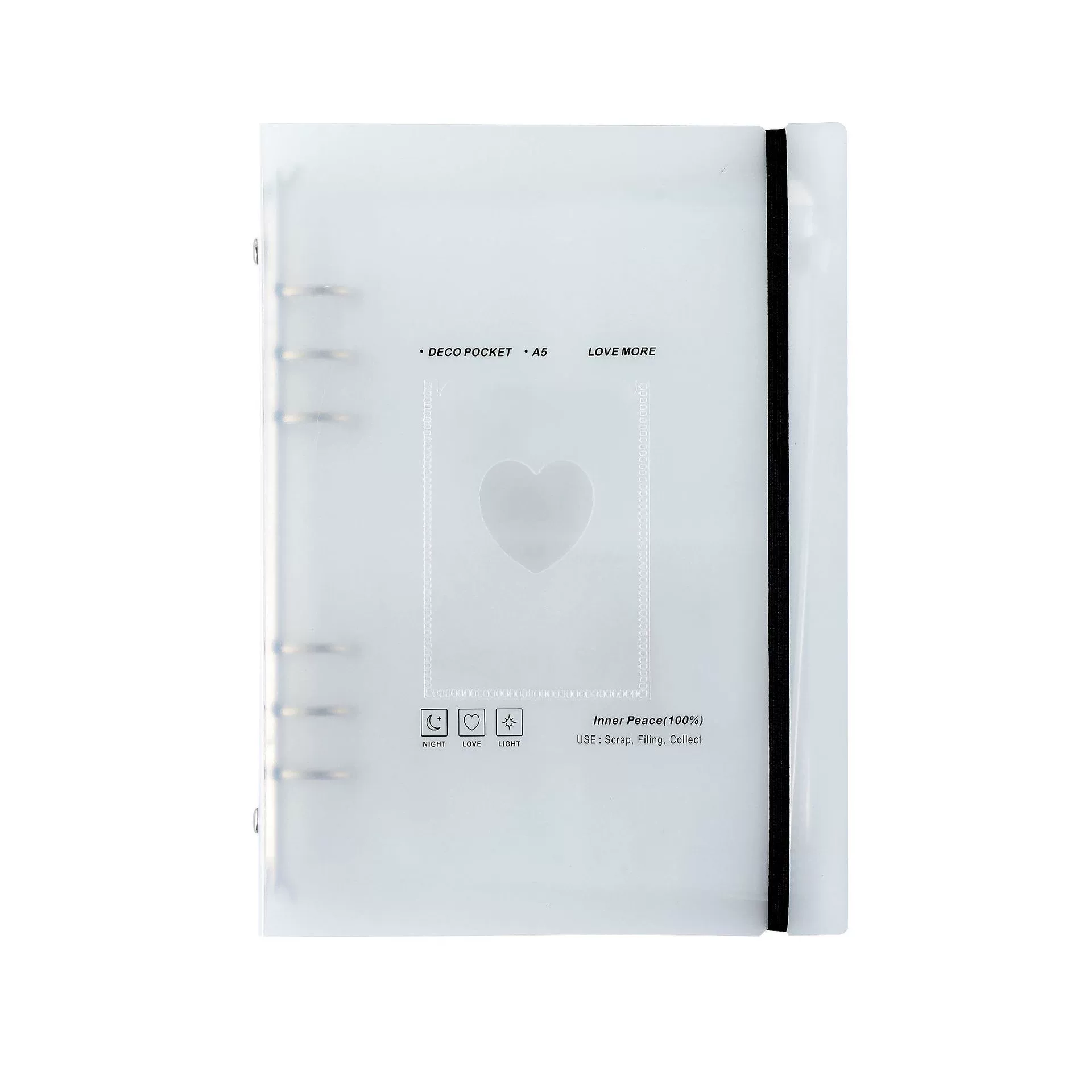 Photo Album (Polaroid) A5 Matte, 3-inch Card Pockets, Korean Style Tear-off Pages