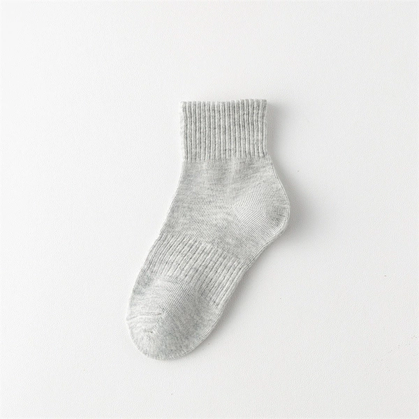 Children's socks waist mid tube gray