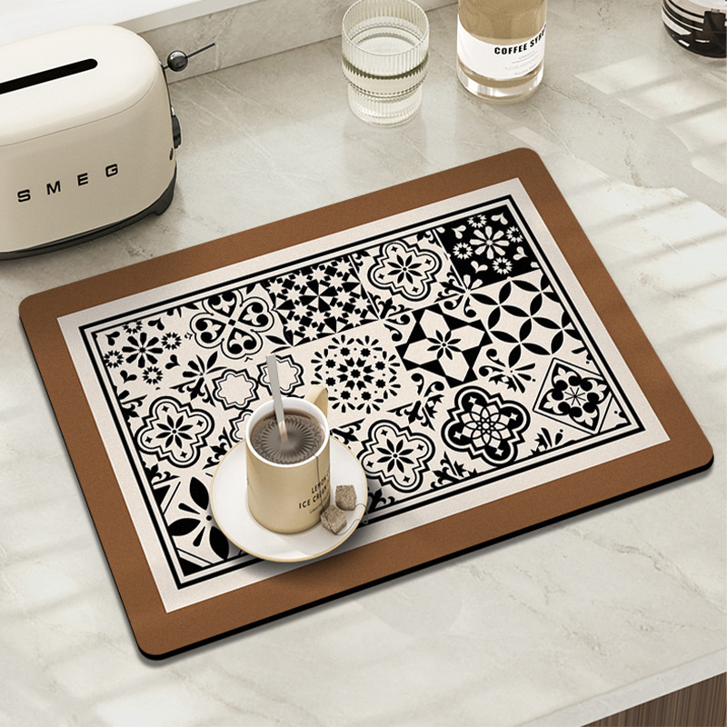 레트로 타일 카페