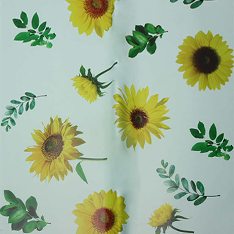 Huaxi girasol flor de papel de embalaje comercio exterior transfronterizo al por mayor flor de papel diy ramo de flores materiales de flor