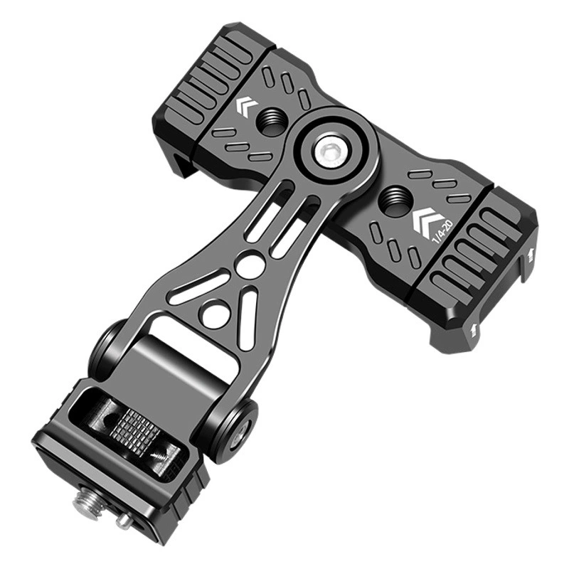 Крепление для телефона на пружинной шпильке, комплект для микро-зеркальных камер, крепление из алюминиевого сплава для телефона, стабилизатор для прямых трансляций, настольный держатель