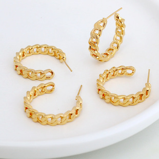 14k����ɫ�T�~������y�25mm���hC�ζ�Ȧ���diy�Ʒ������