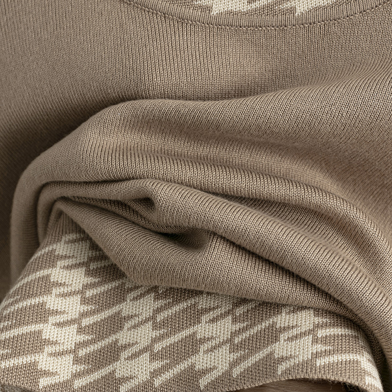 Casual Outdoor Daily Women's Temperament Commuter Commute Style Houndstooth Mercerized Cotton Cotton Leisure Suit Pants Sets display picture 14