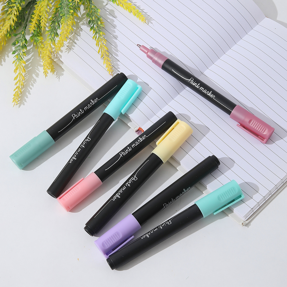 Foreign Trade Acrylic Valve Marker Pen Can Pass Eu Tests and Can Be Customized in Color Waterproof Painting Paint Pen