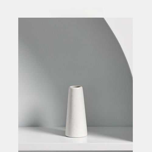 Longli Ceramic Aroma Diffuser Creative Home Living Room Mini Ceramic Vase Ornament Decor Hydroponic Flower Slim Bottle